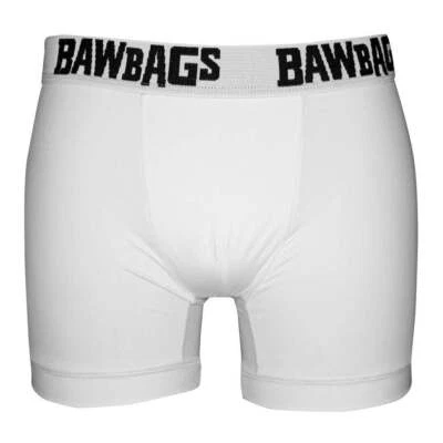 Bawbags Cool De Sacs White Technical Boxer Shorts