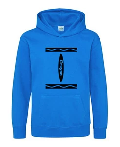 Halloween Costume Hoodie kids Crayon Party Fancy Dress World Book Day - Picture 1 of 25
