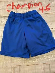 Boys Champion athletic shorts size 4-5 blue - Picture 1 of 2