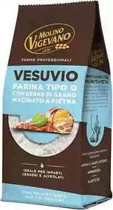 Molino Vigevano Farina Tipo "0" Vesuvio Per Pizza Napoletana Alta Soffice 500gr - Foto 1 di 2