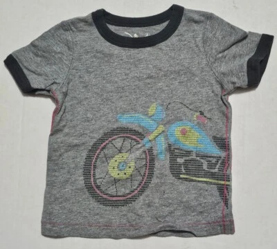 Camisa Manga Corta Gráfica Jumping Beans - 12 Meses - Usada Foto 1 de 3