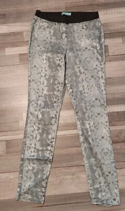 Damenhose,Schlupfhose,Stretch,Pfeffinger+HSE 24++Gr.38/40++Glanzoptik,grün++ - Bild 1 von 3