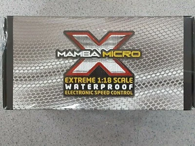 Castle Creations Mamba Micro X Crawler Waterproof Sensored Combo w/1900kV Slate - Image 1 of 4