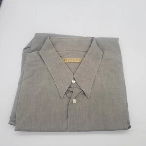 Donna Karan Men's Dress shirt XL 100% cotton 15-003 - Picture 1 of 14