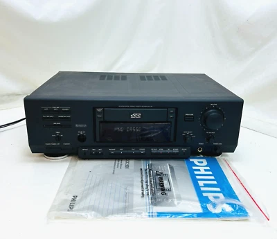 Philips DCC 900 Reproductor Grabador de Cassette Digital Compacto DCC900 BK01 PIEZAS COMO ESTÁN Foto 1 de 4