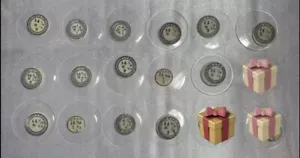 14-1/16 Thru 14-10/16 Ligne NOS Glass Pocket Watch Crystals, You Pick Your Own! - Picture 1 of 16