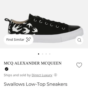 Alexander McQueen Low Top Sneakers Size 8 PRC 🇨🇳 - Picture 1 of 16