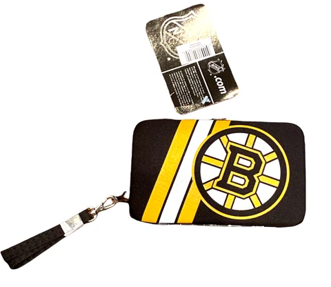 Boston Bruins NHL Shell Wristlet Game Day Wallet Cover