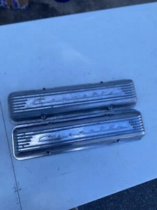 NOS 56 57 58 59 Chevrolet Corvette valve covers, staggered bolts 283 3726086 - Picture 1 of 7