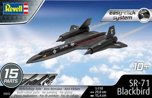 Revell 1/110 SR-71 Blackbird Model Starter Set # 63652 - Picture 1 of 1