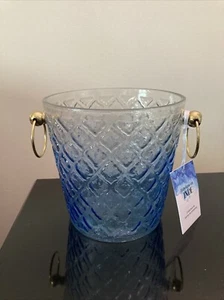 Cut Glass Home Wine Champagne ICE BUCKET COOLER Spring Bar Collection - Picture 1 of 8
