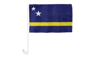 Curacao Autofahne Autoflagge Fahnen Auto Flaggen 30x40cm - Bild 1 von 1