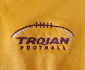 Nike Trojans Fútbol Sudadera con Capucha Hombres Polar Pullover Sudadera Amarillo XL - Imagen 1 de 6