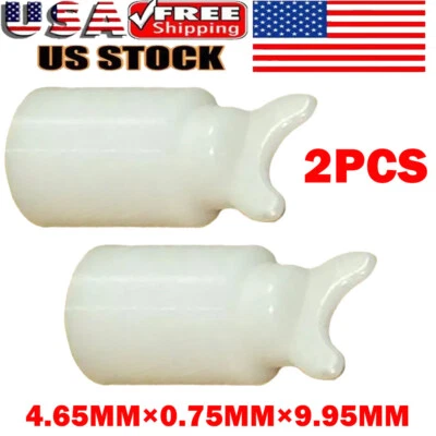 2Pack 9.95MM Ceramic Reel Pawl Guide For ABU GARCIA MORRUM DAIWA LEW'S LASER XL