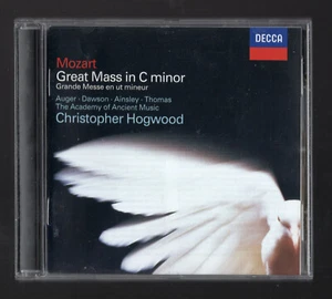 CD ★ Mozart : Great Mass in C minor - C. Hogwood ★ Album DECCA Comme Neuf - Imagen 1 de 2