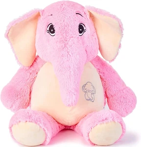 Giant Elephant Stuffed Animal Plush Toy,39" Large Cute Jumbo Soft Toys,Huge Big  - Picture 1 of 5