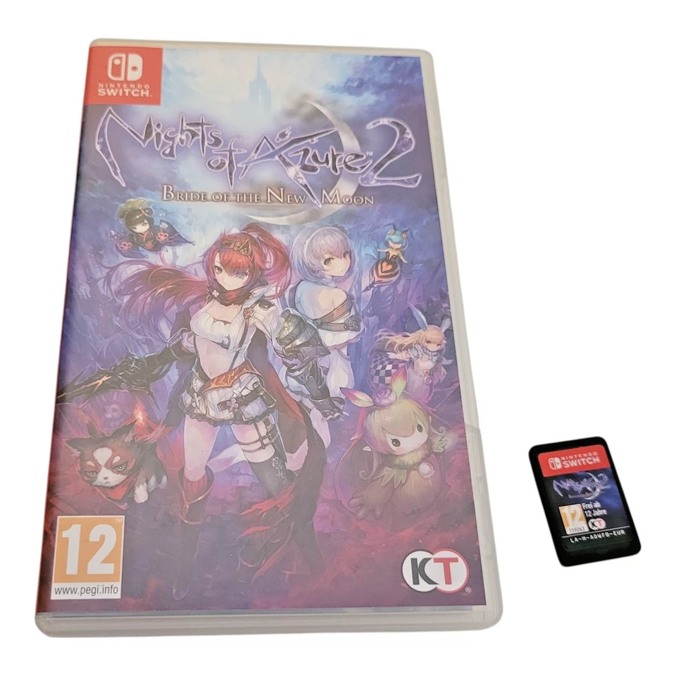 Nights of Azure 2 Bride of the New Moon Nintendo Switch Cartridge Version - Image 1 of 4
