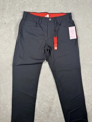 Pantalones de golf Redvanly Kent Pull On Esmoquin Negro Rendimiento para hombre M 34x28 Foto 1 de 4