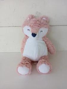 Carters Just One You Pink White Fox Plush Stuffed Animal Baby Toy 11" 2021 - Picture 1 of 10