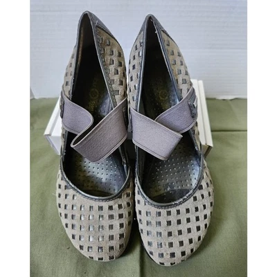 Zapatos sin cordones de cuña Mary Jane gris jambu para mujer talla 7M Foto 1 de 4