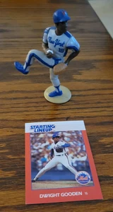 *VINTAGE* 1988 KENNER STARTAUFSTELLUNG DWIGHT "DOC" GOODEN FIGUR UND KARTE - Bild 1 von 4