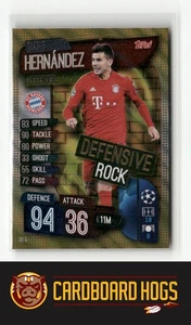 Partido Attax 2019-20 Campeón de la UEFA LG #DR5 Lucas Hernández FC Bayern Rock defensivo - Imagen 1 de 2