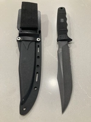 Cuchillo de equipo SOG SEAL con funda usado buen estado Foto 1 de 3