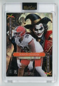 Mason Graham 1/1 2025 Wild Card National Exclusive Jokers Wild Cleveland Browns - Picture 1 of 2