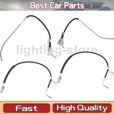 Manguera hidráulica de freno delantero trasero para Chevrolet 1990-1995 C70 Kodiak 4 piezas Foto 1 de 4