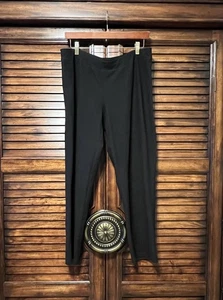 Designer Eileen Fisher Pull-On Krepp gerades Bein Knöchelhose Damengröße Large - Bild 1 von 9