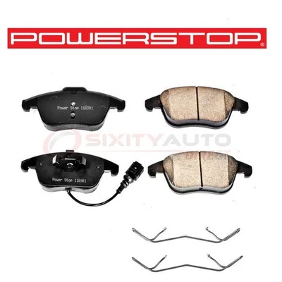 PowerStop Front Disc Brake Pad & Hardware Kit for 2015-2017 Audi Q3 Quattro rh Foto 1 de 4