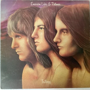 EMERSON LAKE & PALMER  LP RECORD ‘TRILOGY’ (PINK RIM ISLAND) - Bild 1 von 5