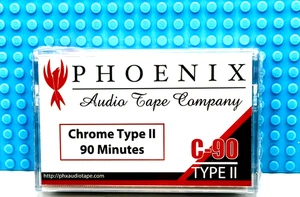 PHOENIX CHROM 90 TYP II LEERES KASSETTENBAND (1) (VERSIEGELT) - Bild 1 von 3