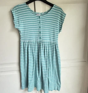 Hanna Andersson Casual Dress Girls 160 Soze 14-16 Cotton Short Sleeve Dress - Picture 1 of 6