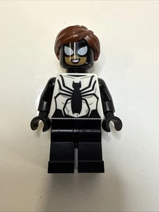Lego Super Heroes Minifigur SHO615 Spider Girl schwarz-weiß Outfit Set 76148 - Bild 1 von 3