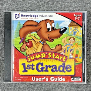 Jump Start 1st Grade Knowledge Adventure CD-ROM Homeschool Educational Learning - Picture 1 of 3