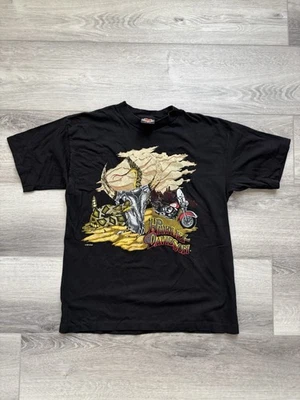 Harley-Davidson Rattlesnake 3D Emblem Shirt Vintage Large - Image 1 of 4