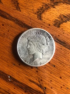 Silbermünze Peace 1922 Dollar - Bild 1 von 2
