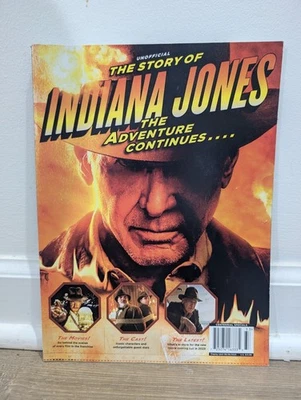 THE STORY OF INDIANA JONES The Adventure Continues 2023 Harrison Ford 100 Pages - Image 1 of 4