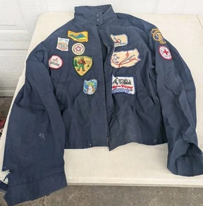 Vintage Jacket With Vintage Patches - Picture 1 of 6