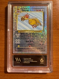 Pokémon WAG 6 Grande - Fearow 42/110 Colección Legendaria Carta Holo Inversa - Imagen 1 de 2