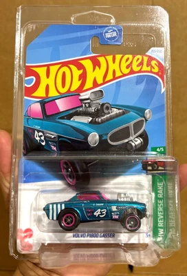 Hot Wheels Volvo P1800 Gasser Super Treasure Hunt ¡con estuche rígido! Foto 1 de 3