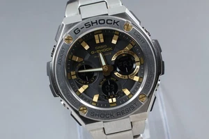 [N NEUWERTIG] CASIO G-SHOCK G-STEEL GST-W110D-1A9JF Solar Funk Silber Herrenuhr - Bild 1 von 12
