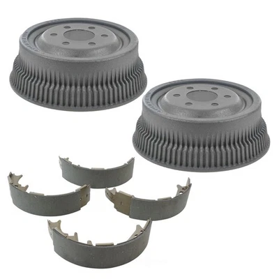 Барабанный тормозной колодок и комплект барабанов TRQ BKA10463 подходит для 1991 Dodge Dakota - Изображение 1 из 4