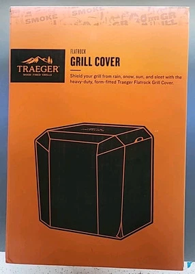 Traeger Flatrock Full-Length Grill Cover BAC749, *BRAND NEW SEALED* - Image 1 of 4