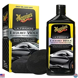 Ultimate Liquid Car Wax 16oz - Brillo duradero, toalla y almohadilla aplicadora incluida - Imagen 1 de 6