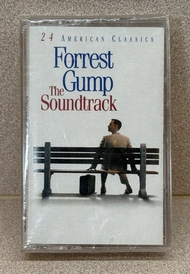 NEW SEALED Forrest Gump Soundtrack Cassette Original 1994 24 American Classics - Image 1 of 4