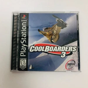 Cool Boarders 3 (Playstation, 1998) 989 Studios Snowboard Videospiel Vintage - Bild 1 von 4
