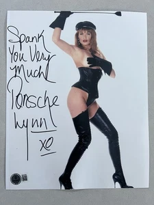 Porsche Lynn Autogramm signed 8x10 Foto Beckett BAS COA Sexy Hot Pornstar XXX - Bild 1 von 1