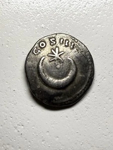 Rare * Hadrianus 117AD * Authentic Ancient Roman Silver Denarius Coin* Moon Star - Picture 1 of 6